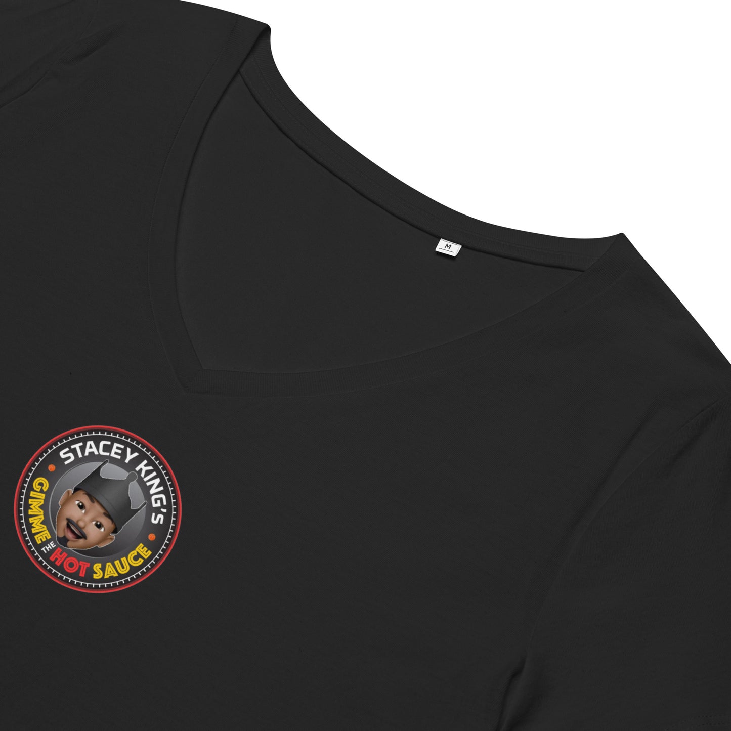 GImme the Hot Sauce Women’s fitted v-neck t-shirt