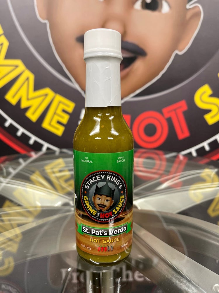 3-Pack Stacey King's Delicious BBQ Sauce, Green Verde Sauce and original Hot Sauce!